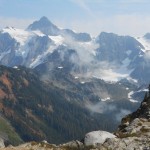 Mt. Shuksan in autumn light